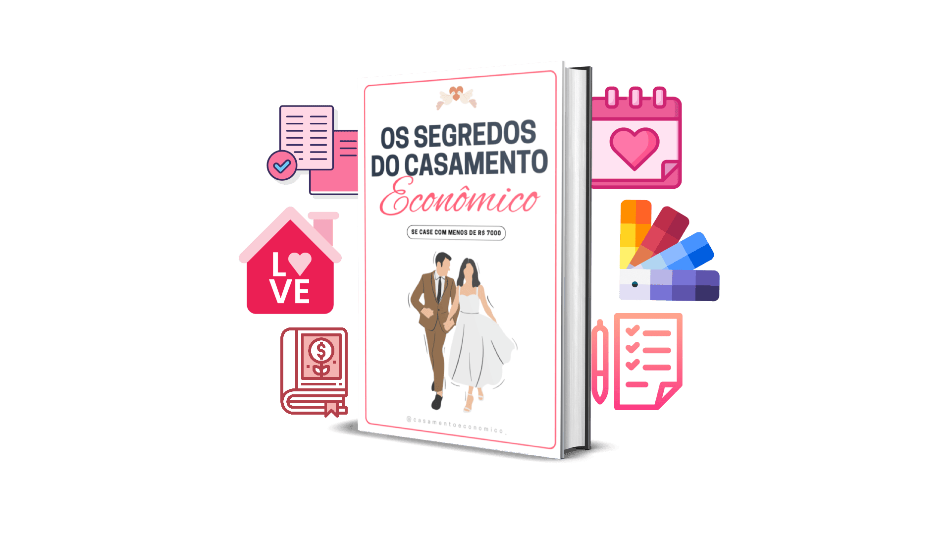E-book Os Segredos do Casamento Econômico e materiais bônus
