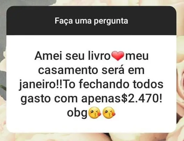 Depoimento: fechando todos os gastos com apenas R$2.470