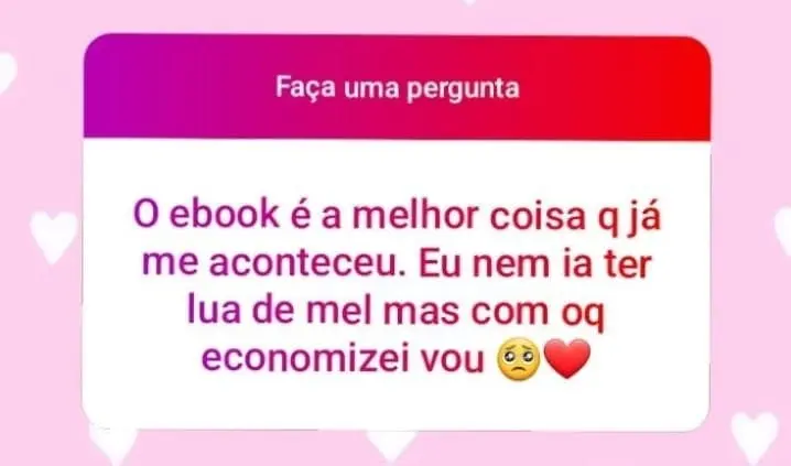 Depoimento de noiva